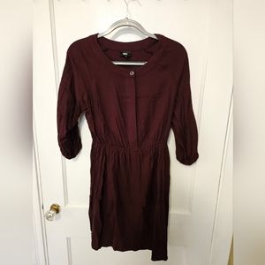 Maroon Dress
